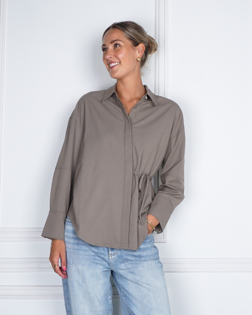 BLOUSE NOOMI GROEN