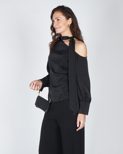 Neo Noir 166967-100 BLOUSE SHIRLI