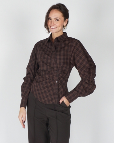 Neo Noir BLOUSE NEOELLA DONKERBRUIN
