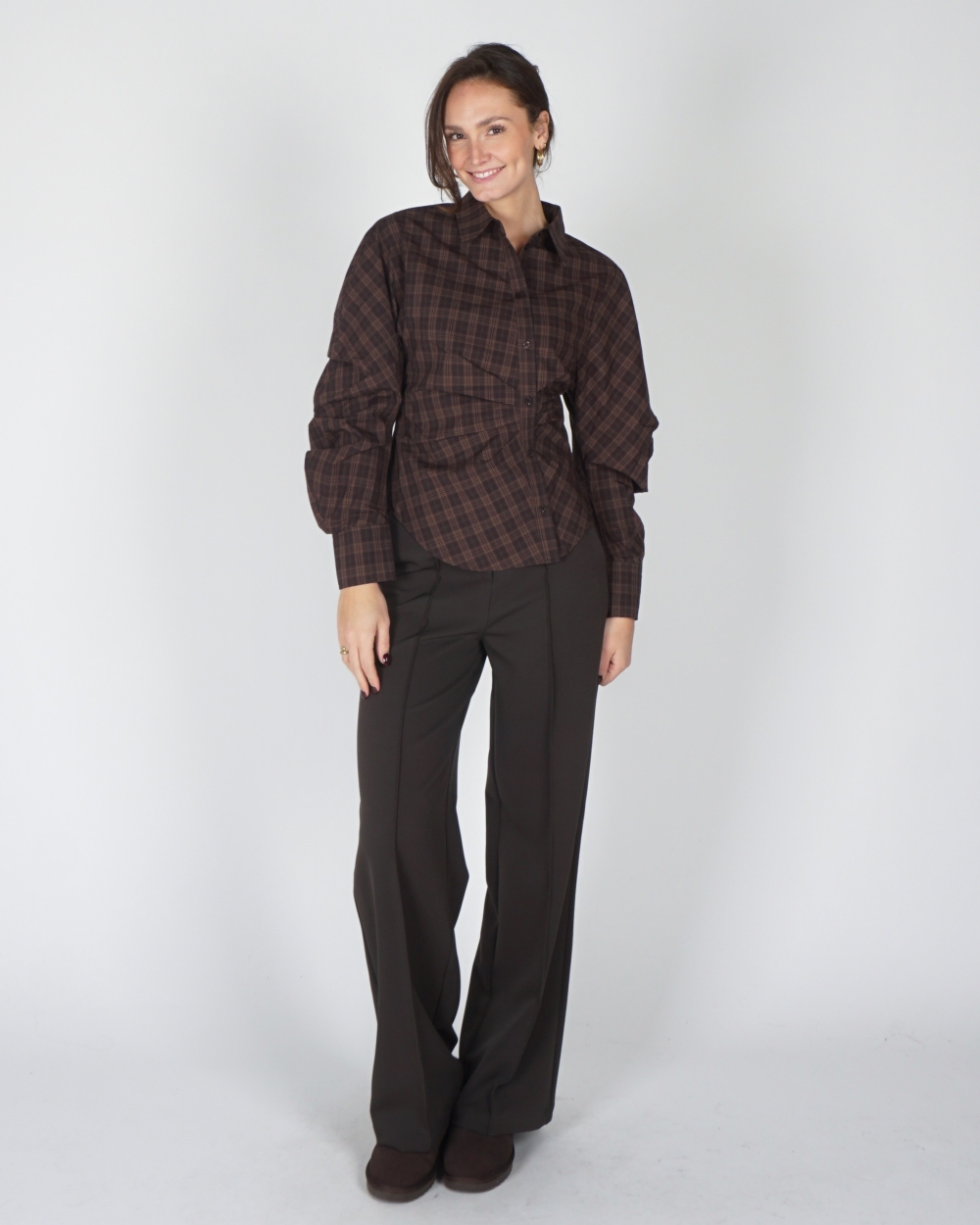 BLOUSE NEOELLA DONKERBRUIN