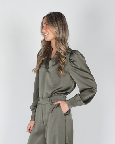 Neo Noir BLOUSE ROSSLYN ARMY