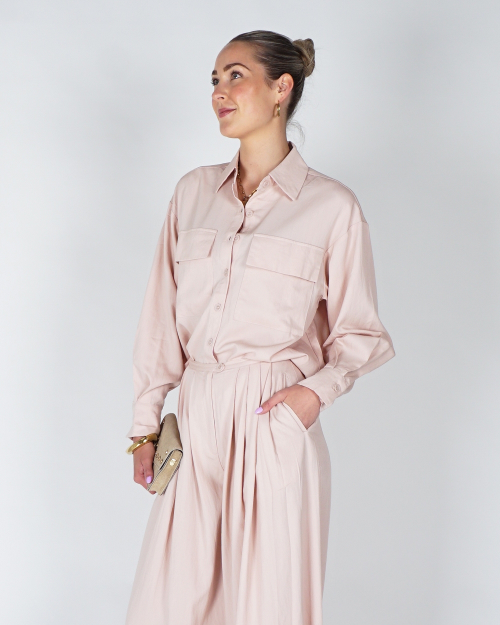 BLOUSE LOEKE ROZE