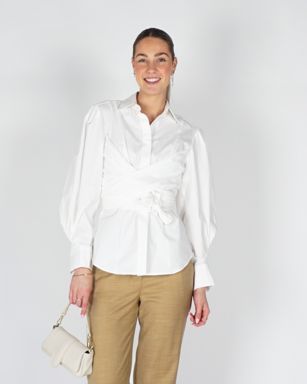 BLOUSE LUANN ECRU