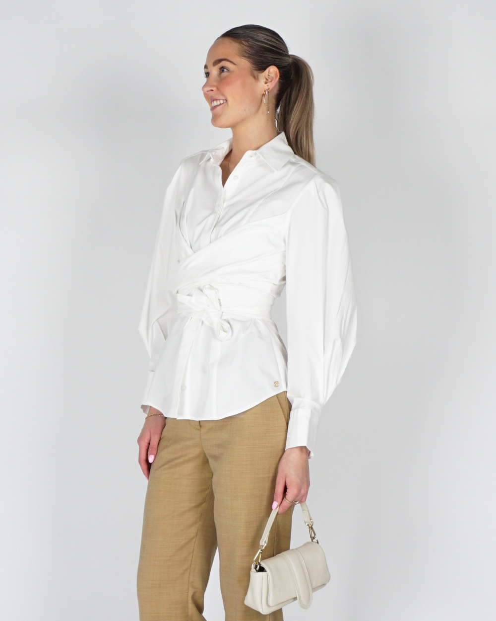 BLOUSE LUANN ECRU
