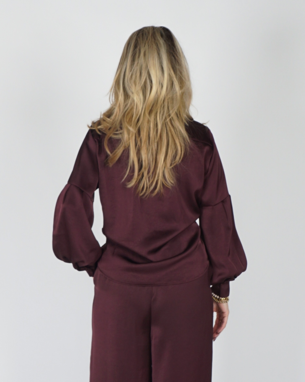 BLOUSE NAJA BURGUNDY