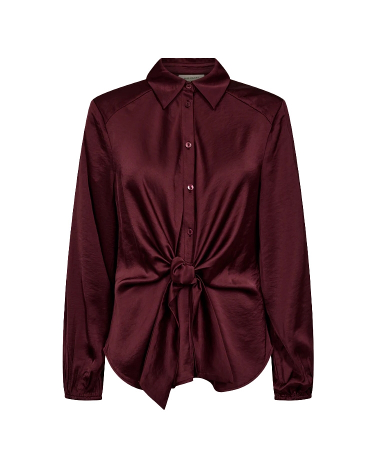 BLOUSE NAJA BURGUNDY