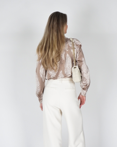 BLOUSE ROSSLYN TAUPE