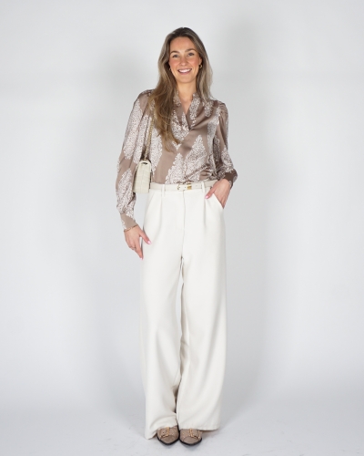 BLOUSE ROSSLYN TAUPE