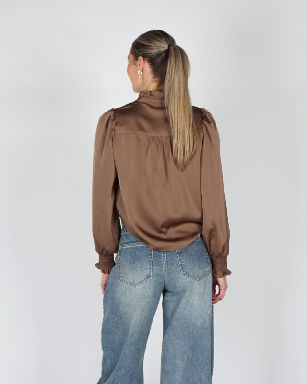 BLOUSE DELSIE BRUIN