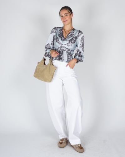 Neo Noir BLOUSE RISTA Lichtblauw