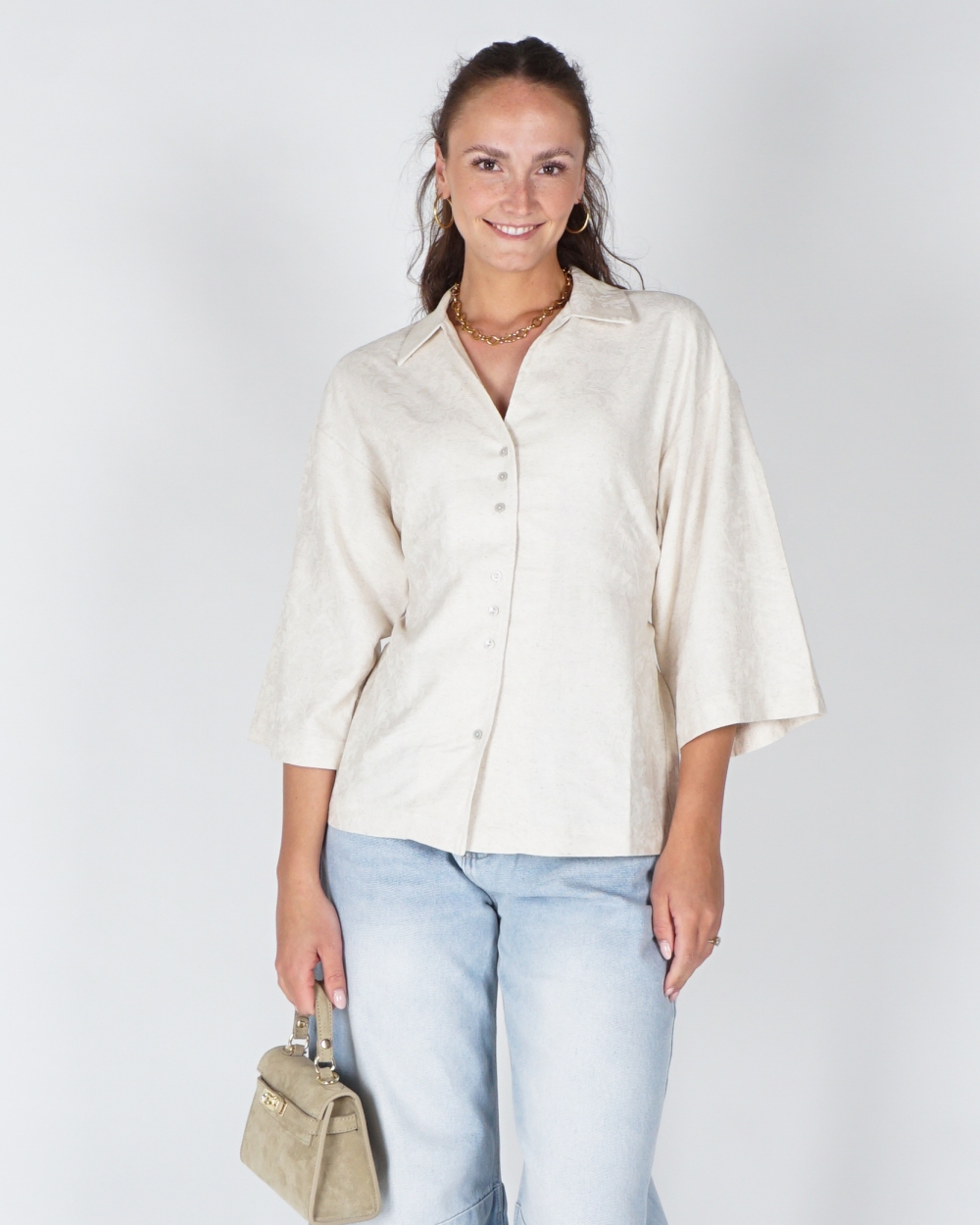 BLOUSE CATHERYNA BEIGE