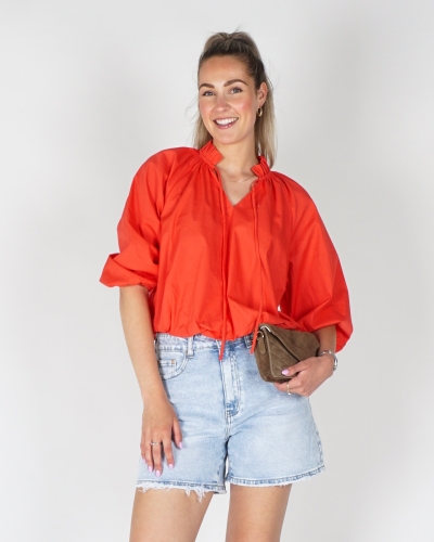 Gossip 13697 BALLON BLOUSE 3/4 MOUW
