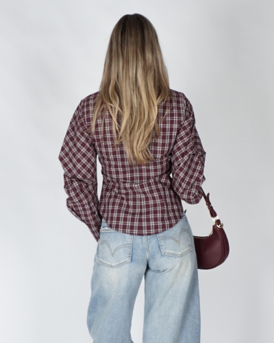 Neo Noir BLOUSE NEOELLA Plum