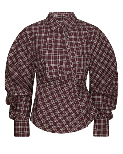 Neo Noir BLOUSE NEOELLA Plum