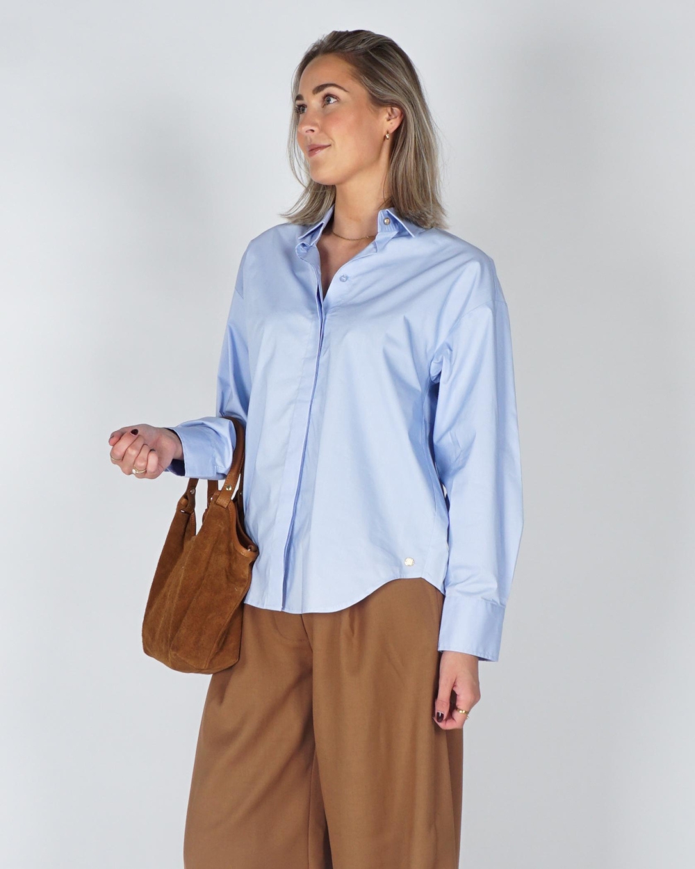 JOSH V BLOUSE LAURI Blauw