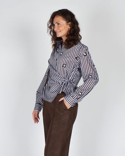 Nukus NKF02139 BLOUSE AMY STRIPE