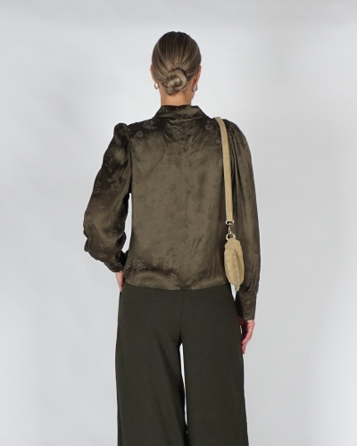 MSCH Copenhagen BLOUSE FLORAN Groen