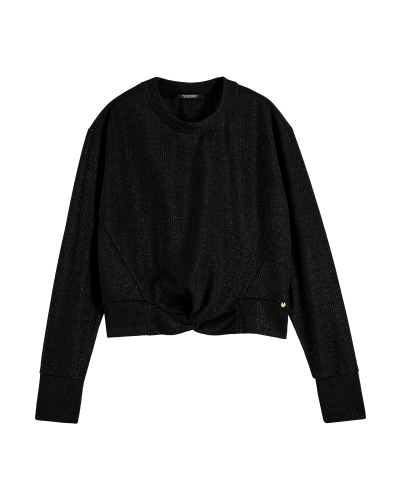 Scotch & Soda Scotch & Soda Tops met lange mouwen 165800 BLACK