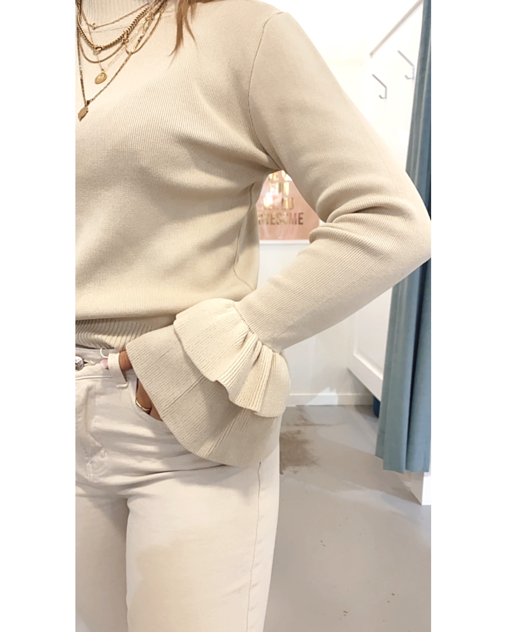 TOP ESMEE BEIGE