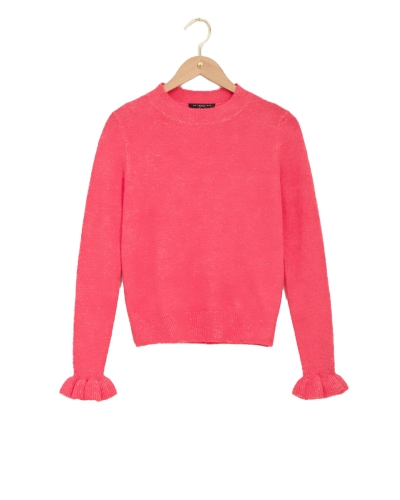 My Jewellery ROZE TRUI MET RUFFLE MOUW 