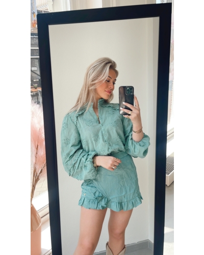 Harper & Yve HARPER & YVE Tops met lange mouwen SS22P606 Groen