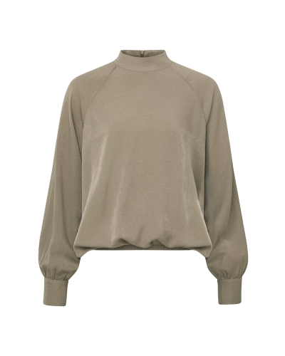 Taupe blouse 