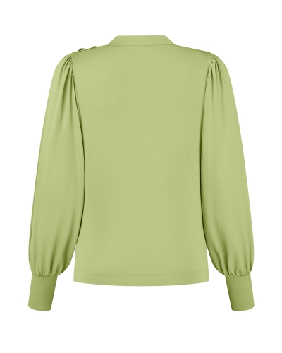 BUTTON STRETCH TOP 