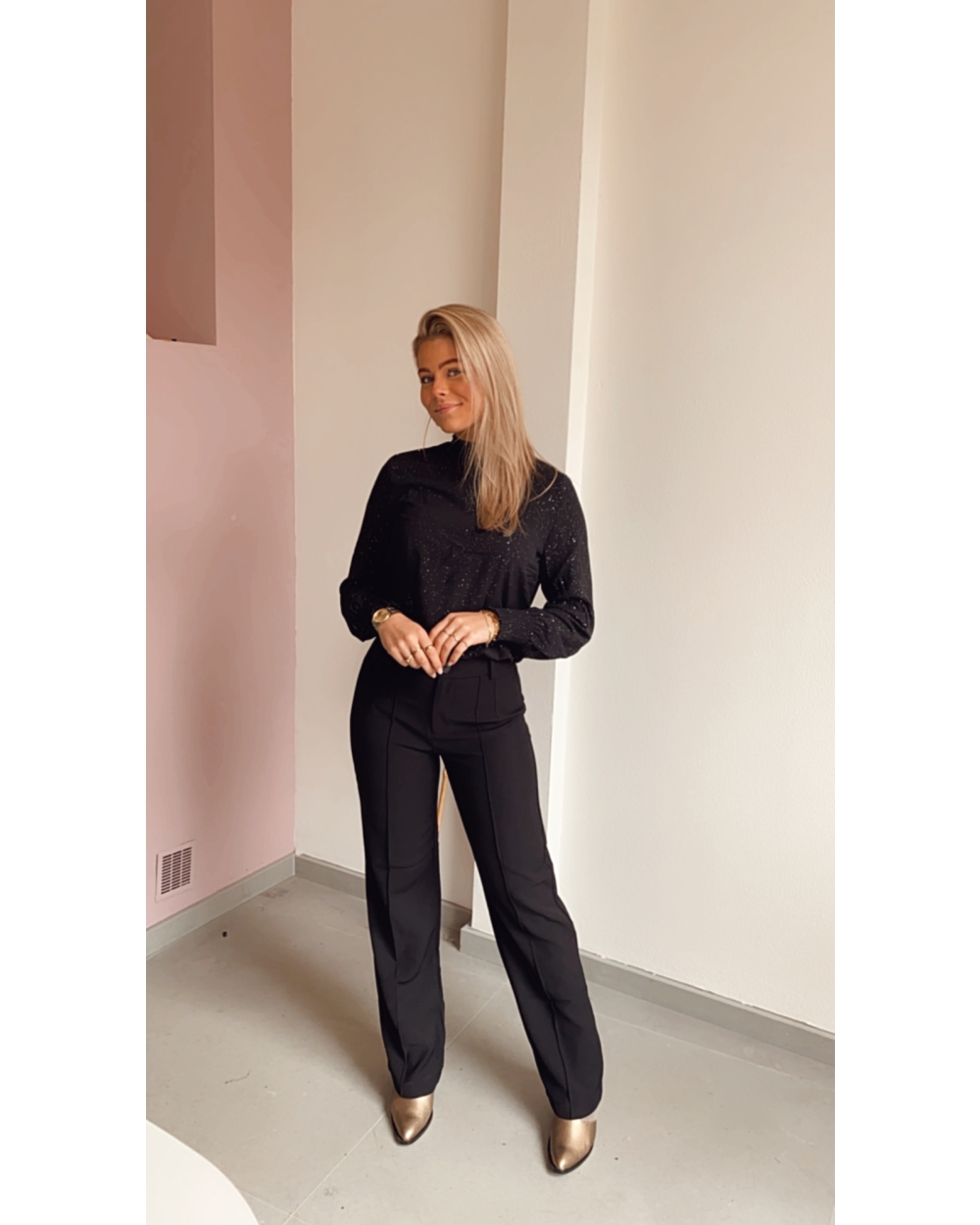 METTE INGA TOP GLITTER 