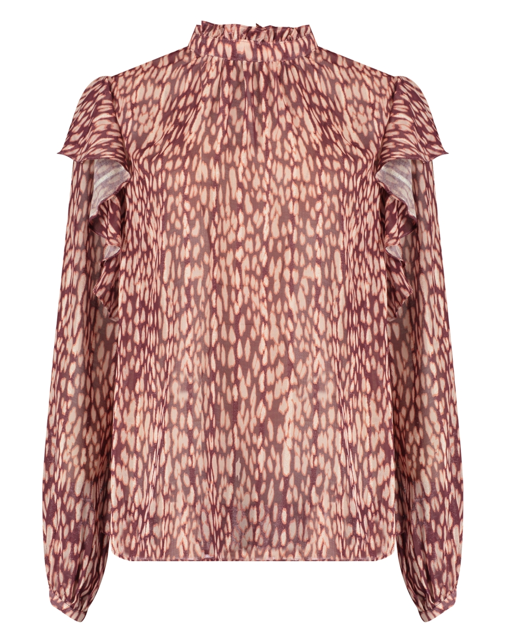 BLOUSE ROMEE BORDEAUX