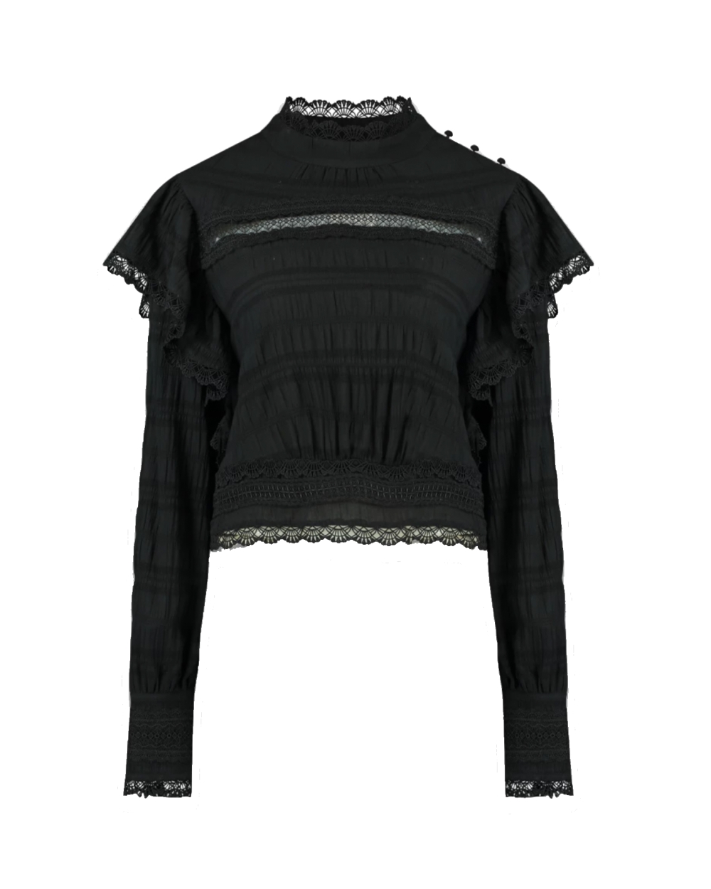 ALICE BLOUSE ZWART