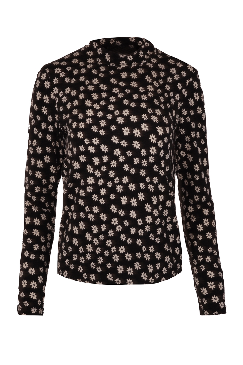MAGDALEN TOP ZWART WIT