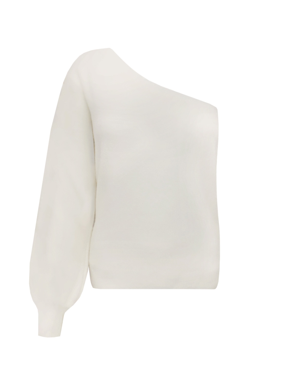 ONE SHOULDER TOP BEIGE