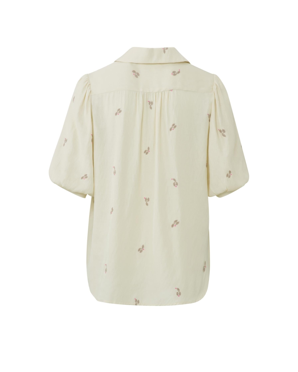 SHORT SLEEVE TUNIC TOP BEIGE 