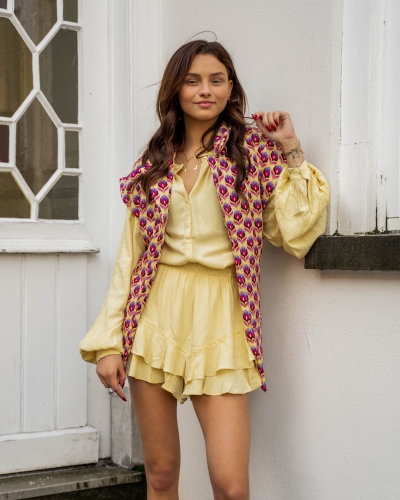 Harper & Yve BLOUSE YANICK GEEL