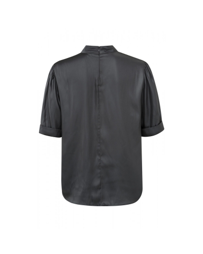 TOP MET KORTE MOUWEN GRIJS