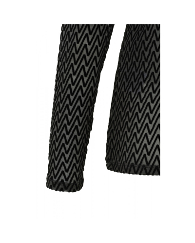 MESH TOP ZWART