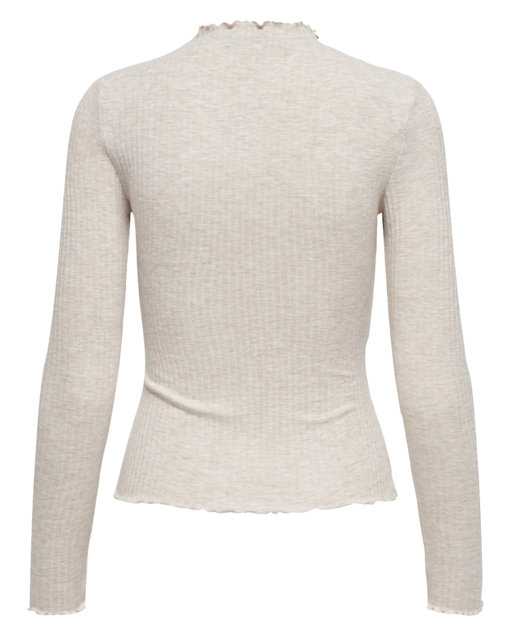 EMMA HIGH NECK TOP ECRU