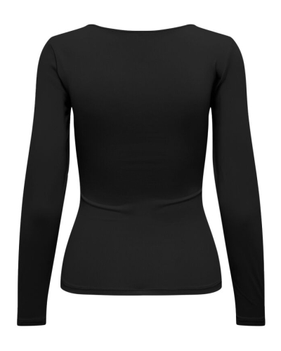 TOP EA LS ZWART
