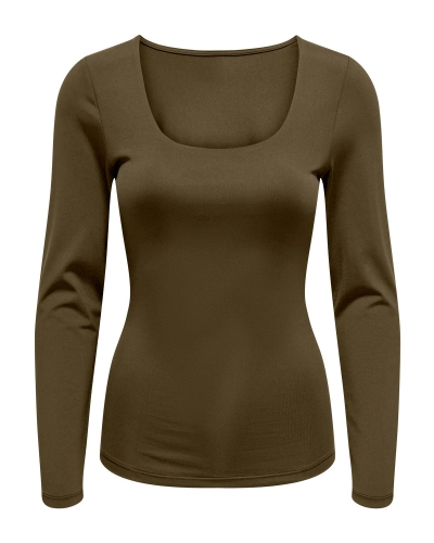 Only TOP EA LS GROEN