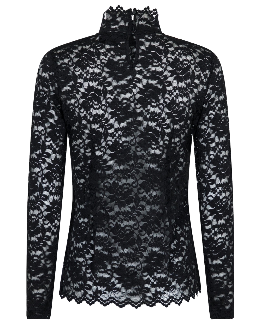 BLOUSE LIZA LACEFLOWER ZWART