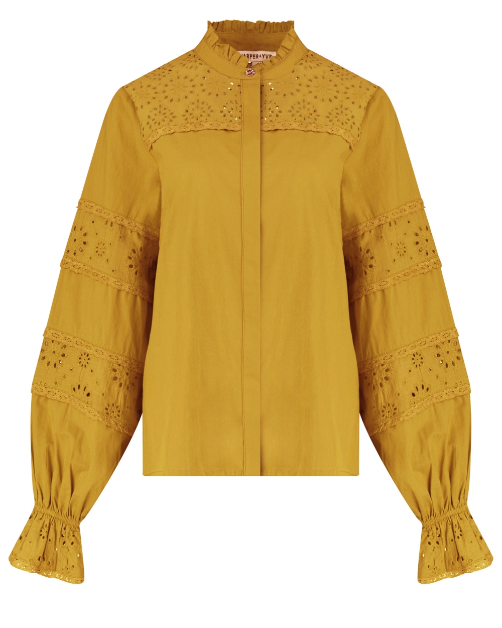 BLOUSE NINA OLIJFGROEN