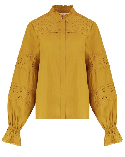 Harper & Yve BLOUSE NINA OLIJFGROEN