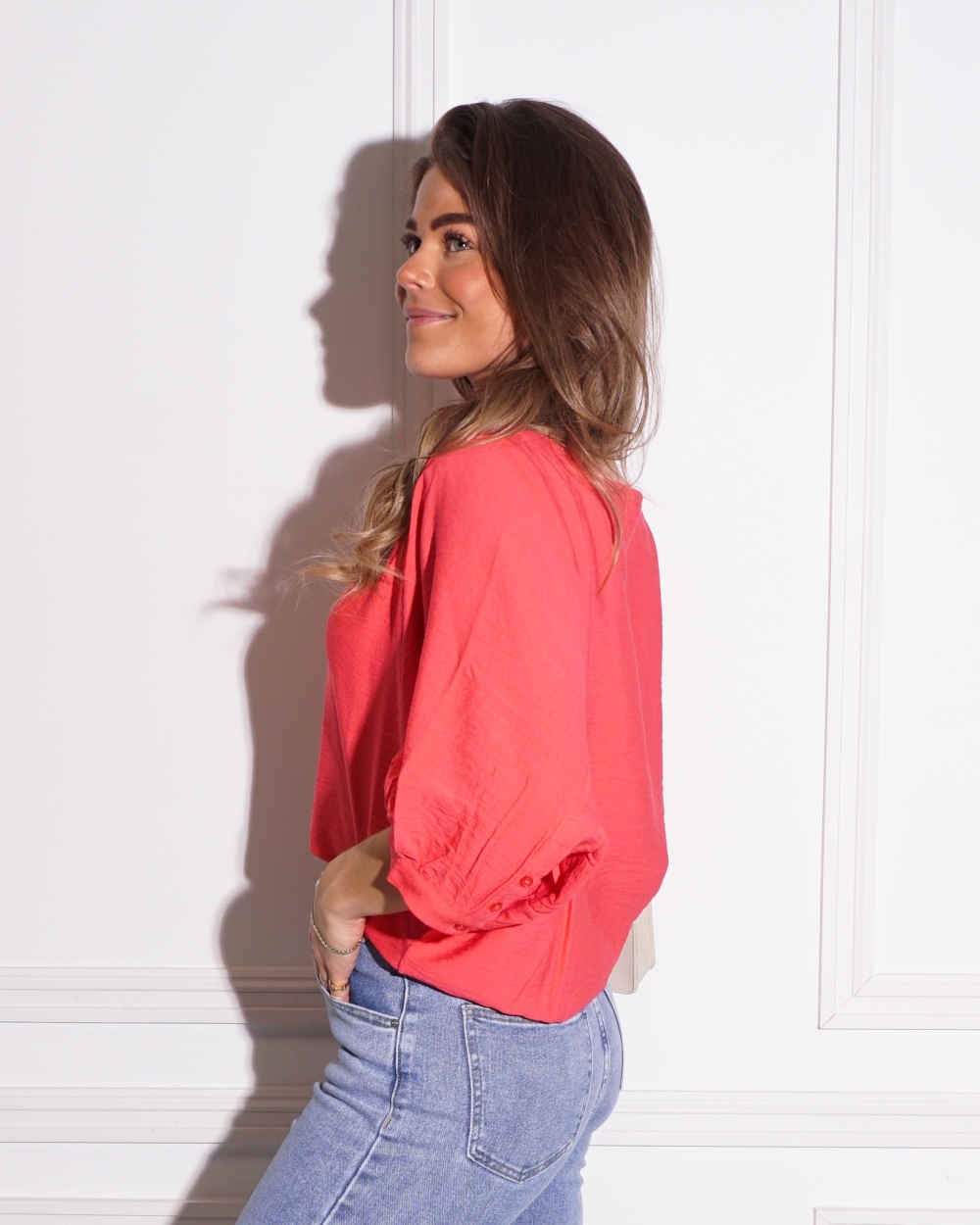 TOP MET BOOTHALS ROZE