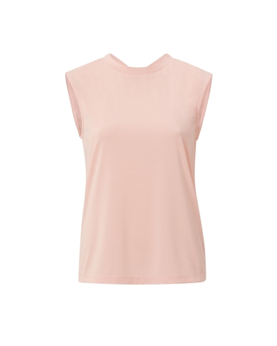 TOP MET KNOOP ACCENT LICHTROZE