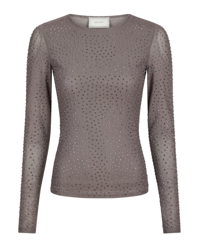 TOP BASIRA STONE GRIJS