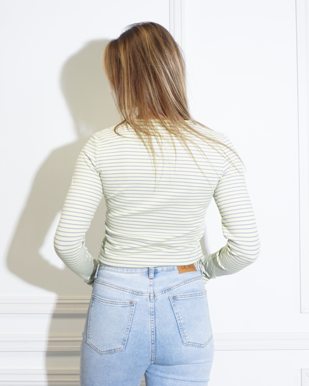 STRIPE LONGSLEEVE LILA/LIME