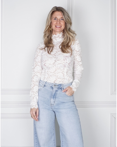 Neo Noir TOP KANT LIZA WIT