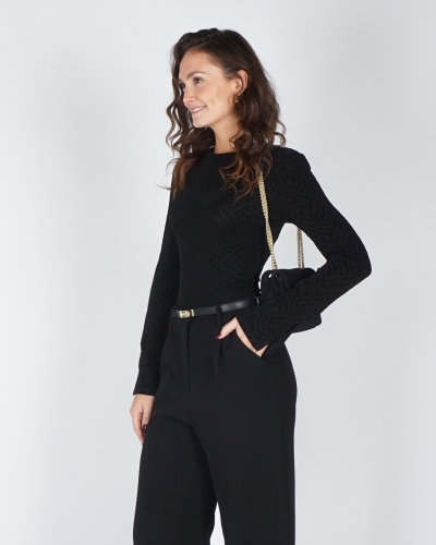 Refined Department LUREX BODY DANN ZWART