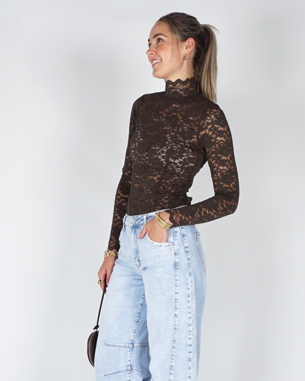 TOP KANT LIZA DONKERBRUIN
