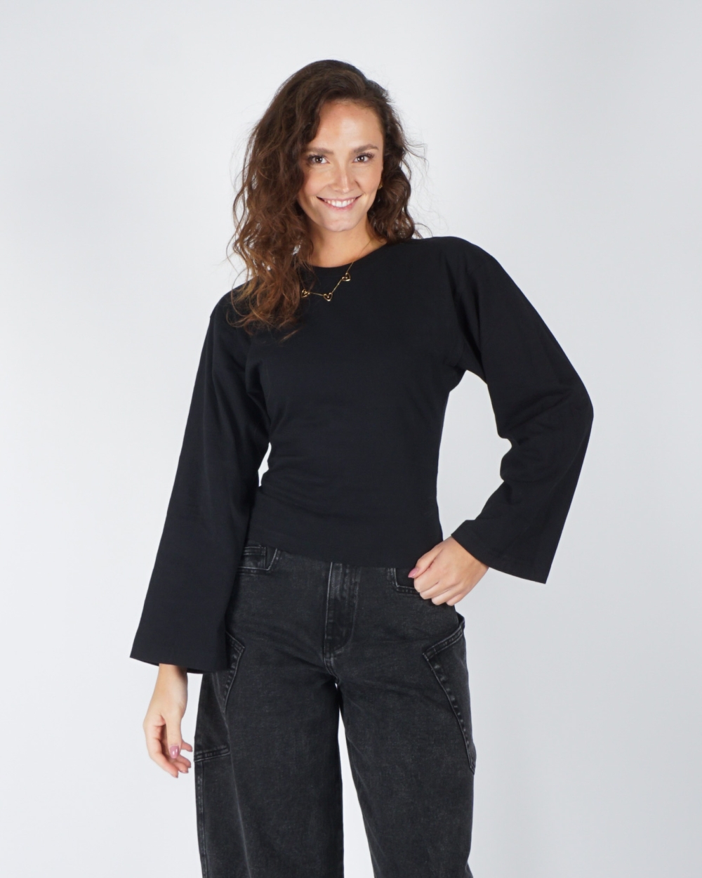 LONGSLEEVE PASKA ZWART